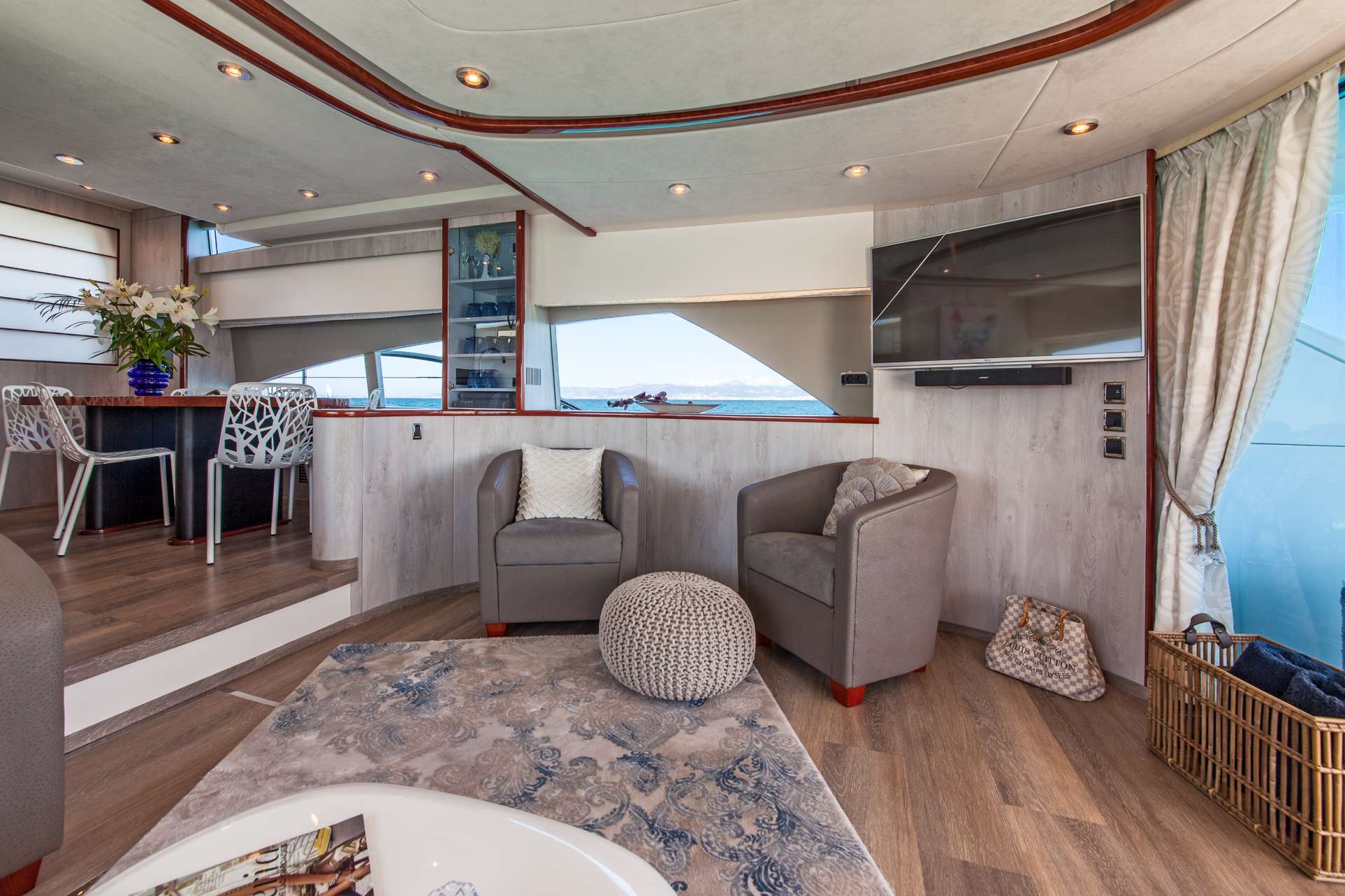 NIRVANA Salon Lounge Chairs Luxury Yacht Browser by CHARTERWORLD